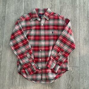 Ralph Lauren Classic Boys Plaid Button Down